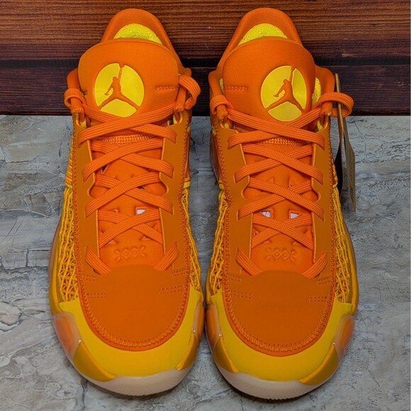 Air Jordan 38 Low Women's 8.5, Men's 7 Dearica Hamby Sunshine Shoes FV3945-700 - Picture 6 of 12